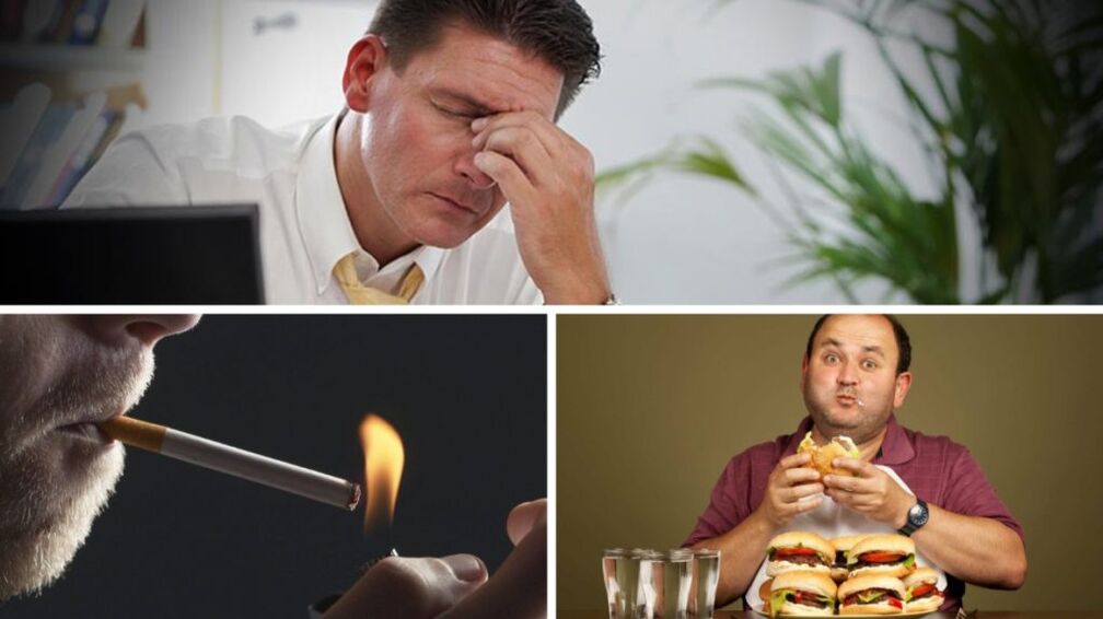 Faktoren, die die männliche Potenz verschlechtern Stress, Rauchen, Unterernährung
